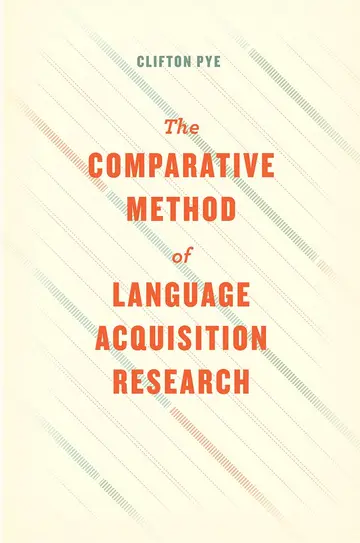 Cover of Comparative Method of Language Acquisition Research
