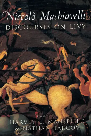 Cover of Discourses on Livy