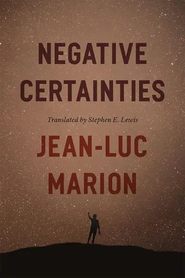 Cover of Negative Certainties