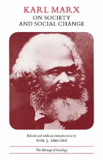 Cover of Karl Marx on Society and Social Change