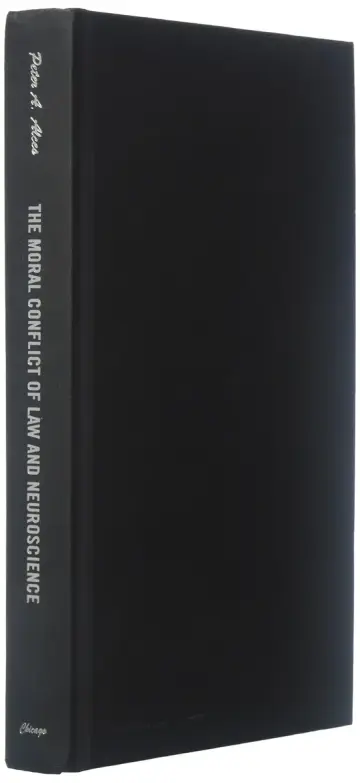 Cover of Moral Conflict of Law and Neuroscience