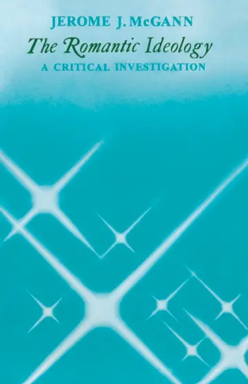 Cover of The Romantic Ideology