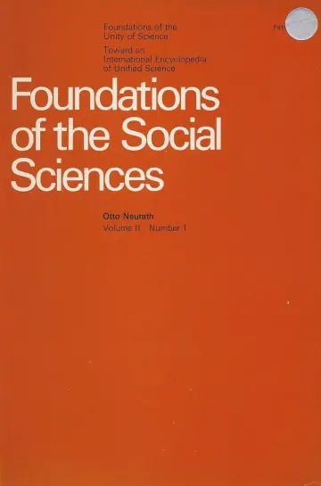Cover of Foundations of the Social Sciences