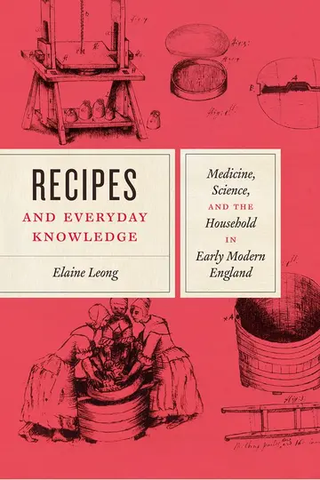 Cover of Recipes and Everyday Knowledge – Medicine, Science, and the Household in Early Modern England