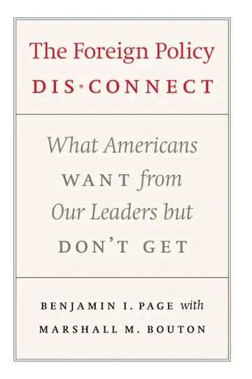 Cover of The Foreign Policy Disconnect