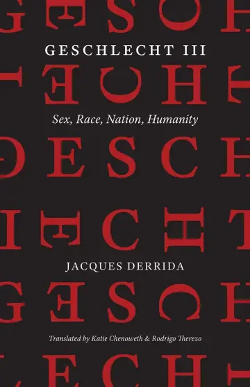 Cover of Geschlecht III – Sex, Race, Nation, Humanity