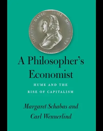 Cover of A Philosophers Economist