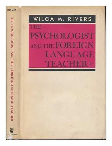 Cover of Psychologist and the Foreign Language Teacher