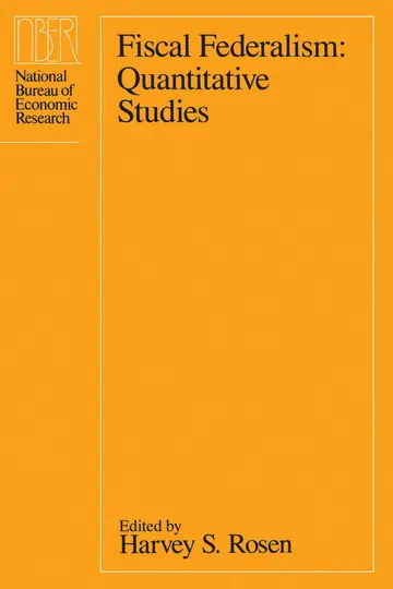 Cover of Fiscal Federalism
