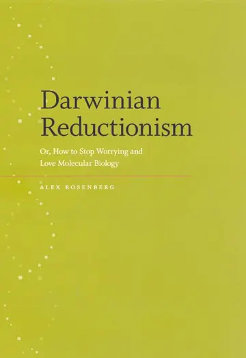 Cover of Darwinian Reductionism