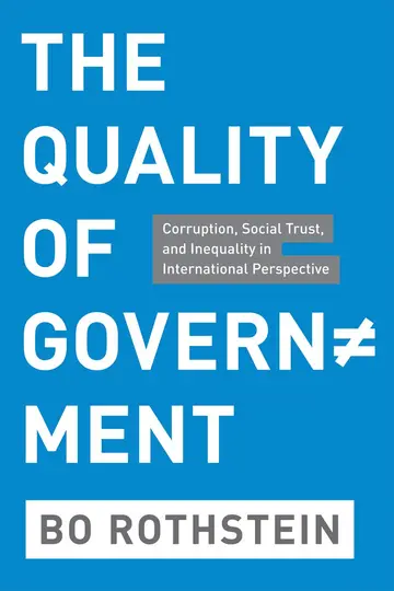 Cover of The Quality of Government
