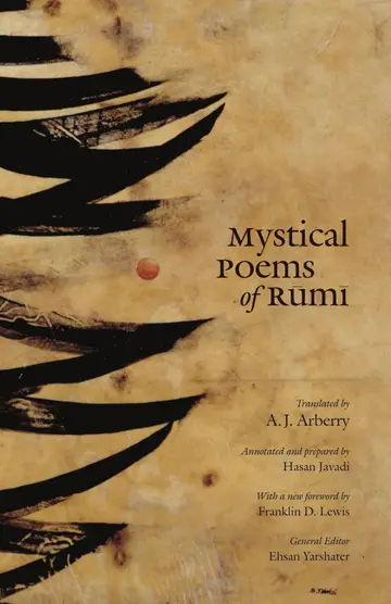 Cover of Mystical Poems of Rumi