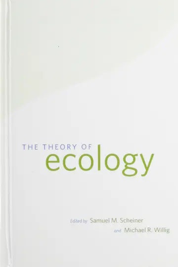 Cover of The Theory of Ecology