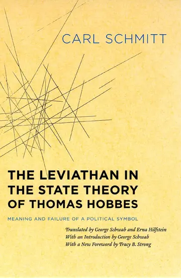 Cover of Leviathan in the State Theory of Thomas Hobbes