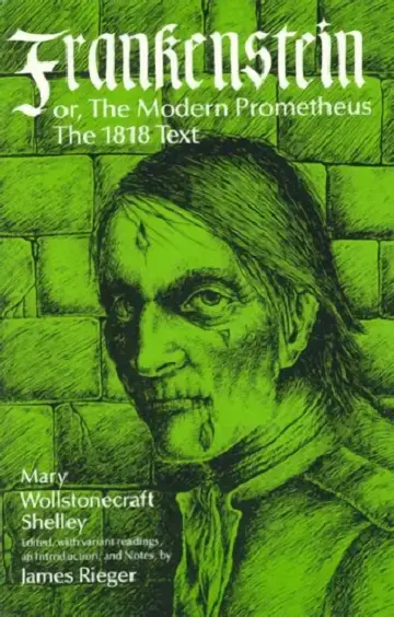 Cover of Frankenstein, or the Modern Prometheus