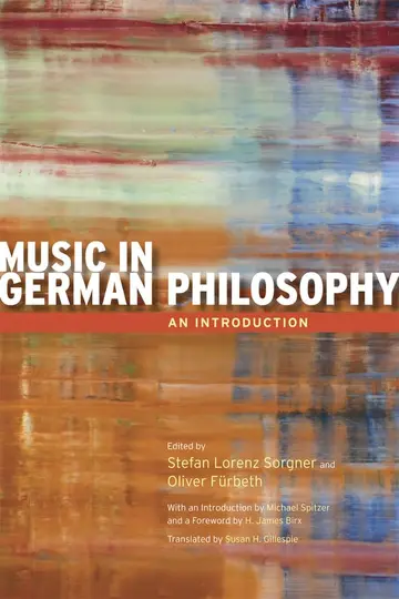 Cover of Music in German Philosophy