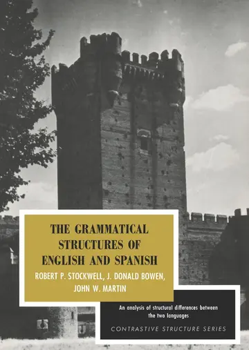 Cover of The Grammatical Structures of English and Spanish