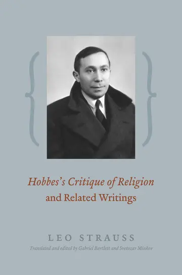 Cover of Hobbes′s Critique of Religion and Related Writings