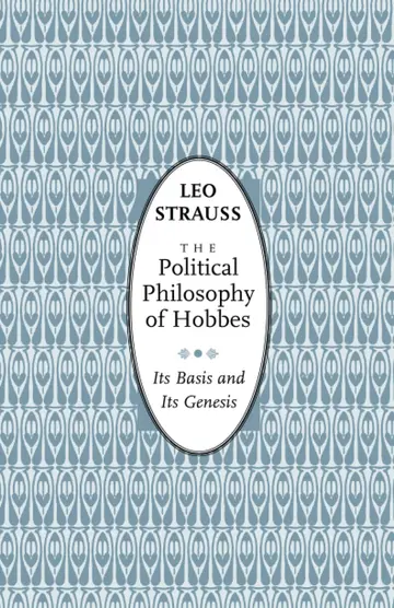 Cover of The Political Philosophy of Hobbes