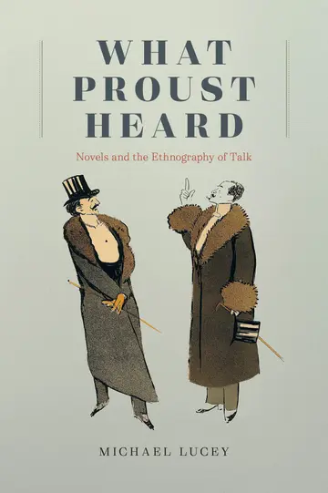 Cover of What Proust Heard