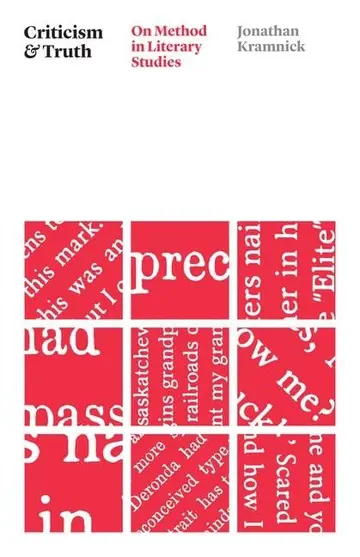 Cover of Criticism and Truth