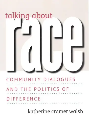 Cover of Talking About Race