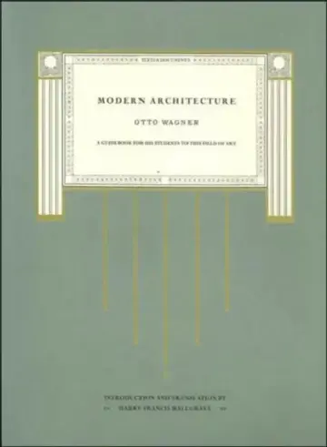 Cover of Modern Architecture