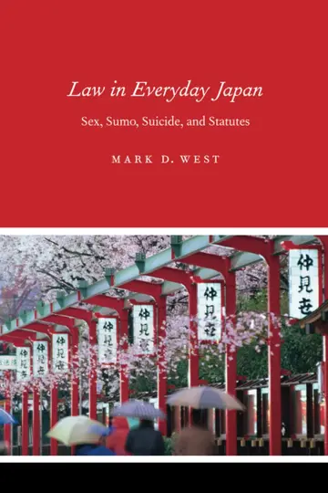 Cover of Law in Everyday Japan