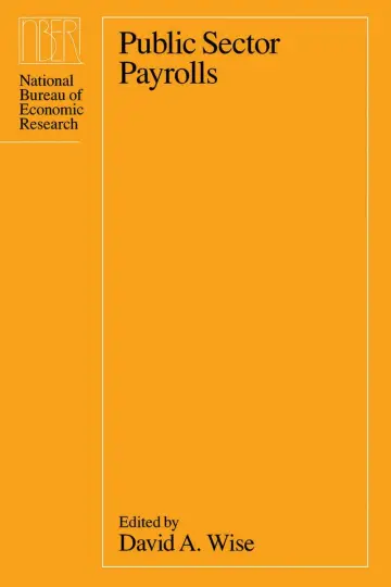 Cover of Public Sector Payrolls