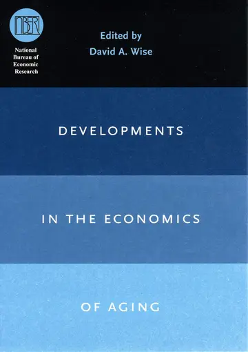 Cover of Developments in the Economics of Aging ((NBER) National Bureau of Economic Research Conference Reports)