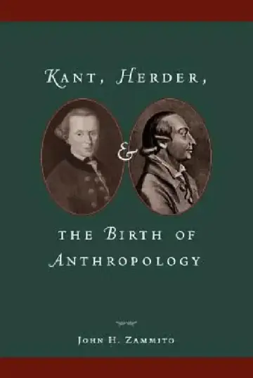 Cover of Kant, Herder, and the Birth of Anthropology