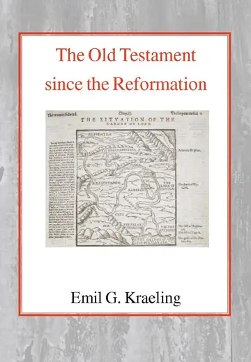 Cover of The Old Testament Since the Reformation