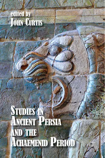 Cover of Studies in Ancient Persia and the Achaemenid Period HB
