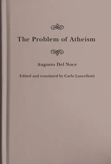 Cover of The Problem of Atheism