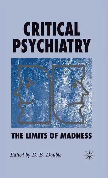 Cover of Critical Psychiatry
