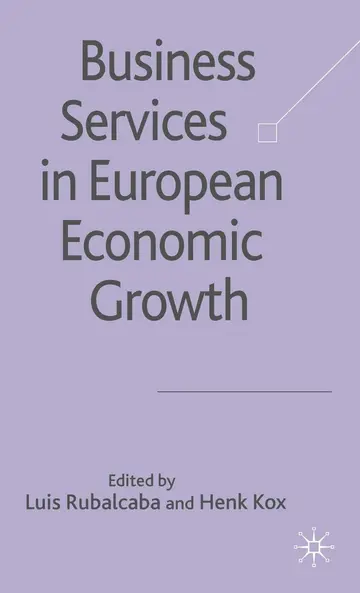 Cover of Business Services in European Economic Growth