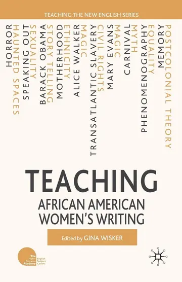 Cover of Teaching African American Women’s Writing