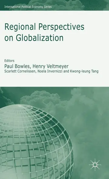 Cover of Regional Perspectives on Globalization