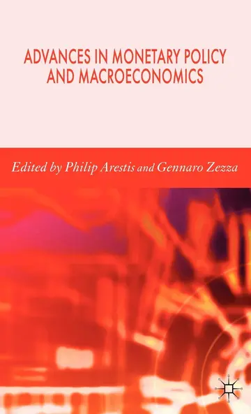 Cover of Advances in Monetary Policy and Macroeconomics