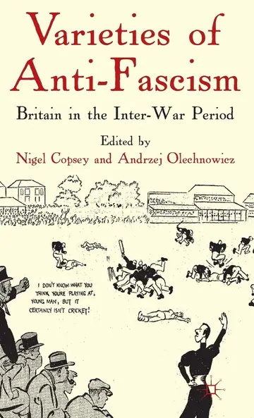 Cover of Varieties of Anti-Fascism