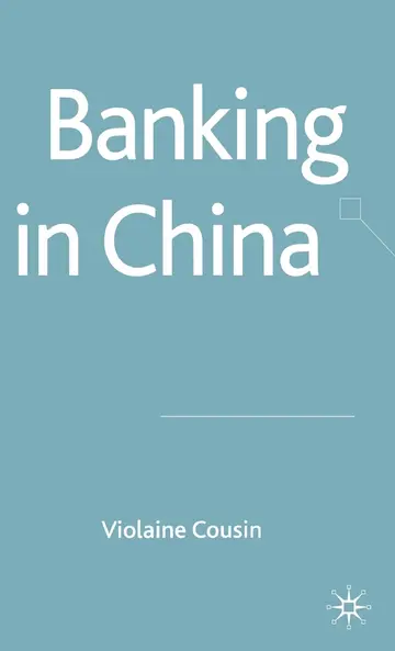 Cover of Banking in China