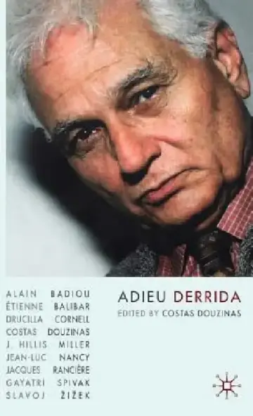 Cover of Adieu Derrida