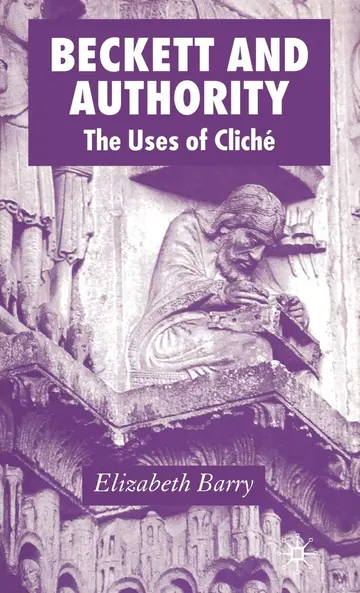 Cover of Beckett and Authority