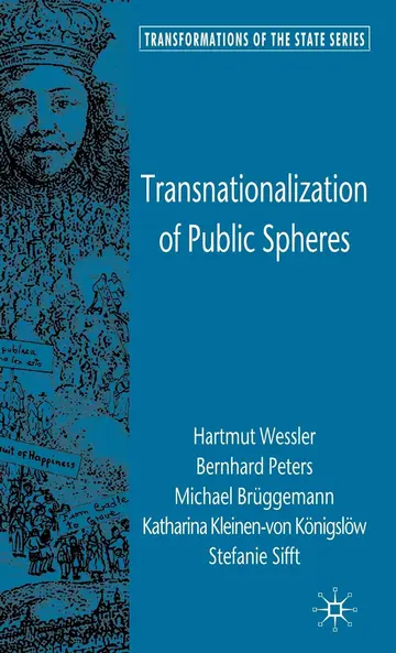Cover of Transnationalization of Public Spheres