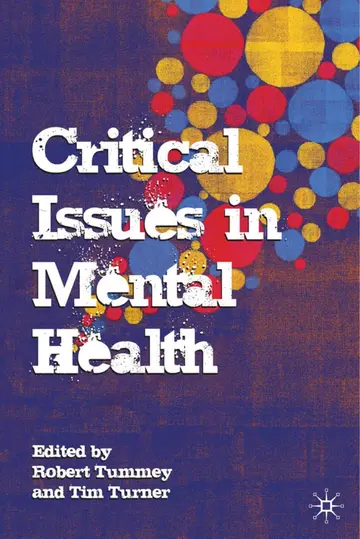 Cover of Critical Issues in Mental Health