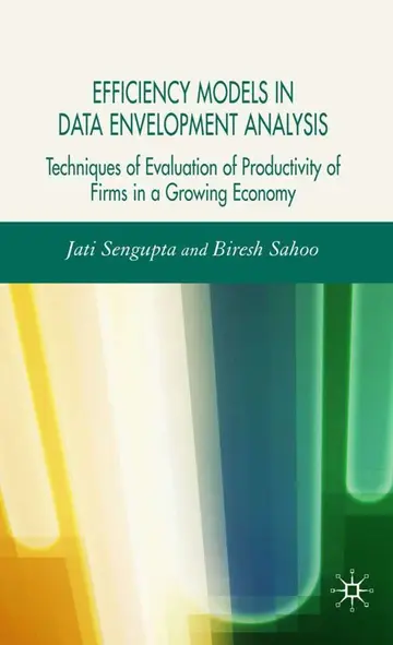 Cover of Efficiency Models in Data Envelopment Analysis