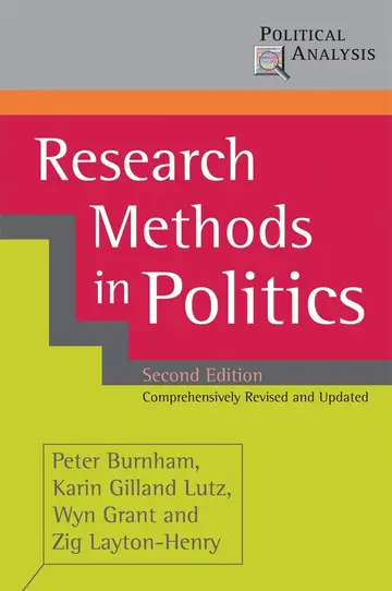 Cover of Research Methods in Politics