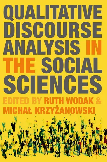 Cover of Qualitative Discourse Analysis in the Social Sciences