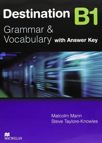Cover of Destination B1 Pre Intermediate Student Book +key