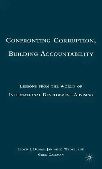 Cover of Confronting Corruption, Building Accountability